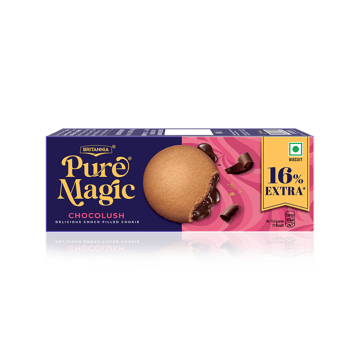 Britannia Pure Magic Chocolush Choco Filled Cookies