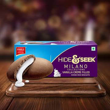 Hide & Seek Milano Center Filled Biscuits (Vanilla Creme)