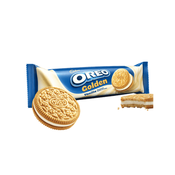 Oreo Golden Vanilla Sandwich Cream Biscuits