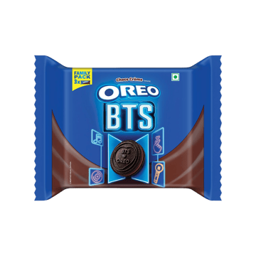Oreo Chocolate Flavour Crème Sandwich Cream Biscuits Family Pack
