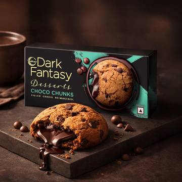 Sunfeast Dark Fantasy Desserts Choco Chunks Cookies