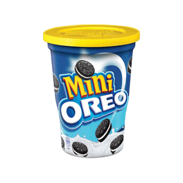 Oreo Mini Vanilla Flavored Sandwich Cream Biscuits