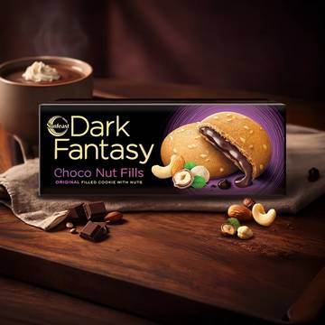 Sunfeast Dark Fantasy Choco Nut Fills Cookies