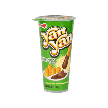 Meiji Yan Yan Hazelnut Cocoa Biscuit Sticks