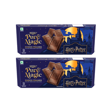 Britannia Pure Magic Choco Frames Harry Potter Biscuit - Pack of 2