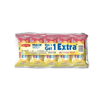 Britannia Marie Gold Marie Biscuits - Buy 4 Get 1 Free