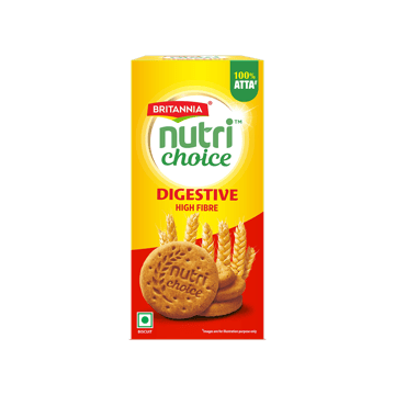 Britannia NutriChoice Digestive High Fibre Biscuit - 250 g Family Pack