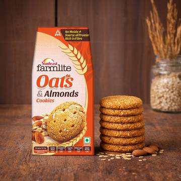 Sunfeast Farmlite Oats & Almonds Cookies