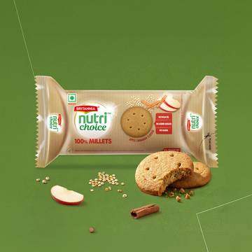Britannia NutriChoice 100% Millets Cookies