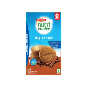 Britannia NutriChoice Ragi Cookies (Diabetic Friendly)