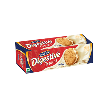 McVitie's Digestive Vanilla Sandwich Cream Biscuits