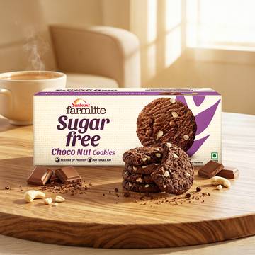 Sunfeast Farmlite Sugar Free ChocoNut Cookies