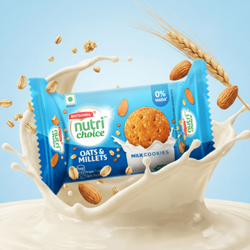 Britannia NutriChoice Oats Milk Biscuits