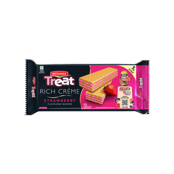 Britannia Treat Strawberry Flavoured Wafers