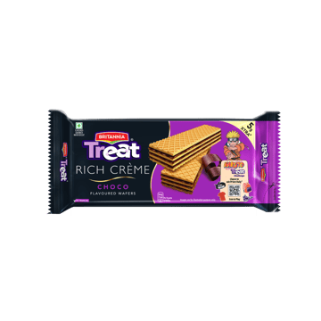 Britannia Treat Rich Creme Choco Flavoured Wafers