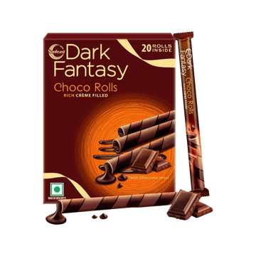 Sunfeast Dark Fantasy Rich Creme Filled Choco Wafer Roll