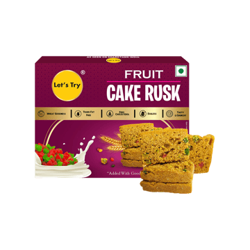 Let's Try Fruit Cake Rusk with Goodness of Wheat