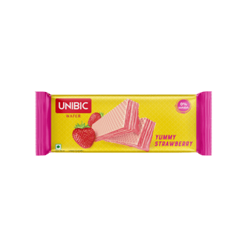 Unibic Yummy Strawberry Wafers