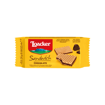 Loacker Chocolate Wafer Biscuit Sandwich