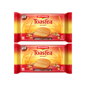 Britannia Toastea Cake Rusk - Pack of 2