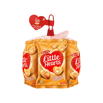 Britannia Little Hearts Classic Crunch Biscuit