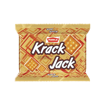 Parle Krackjack Crackers Sweet & Salty Biscuits