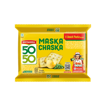 Britannia 50-50 Maska Chaska Biscuits