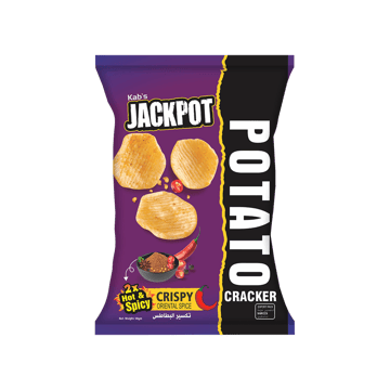 Kab's Jackpot Crispy Potato Crackers (Hot & Spicy)