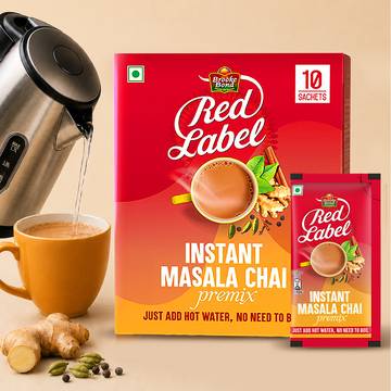 Brooke Bond Red Label Masala Instant Tea Premix