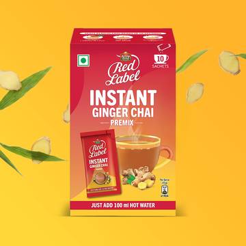 Brooke Bond Red Label Ginger Instant Tea Premix