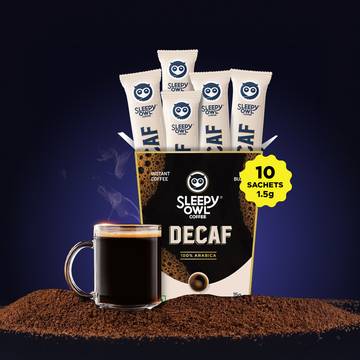 Sleepy Owl Decaf 100% Arabica Instant Coffee