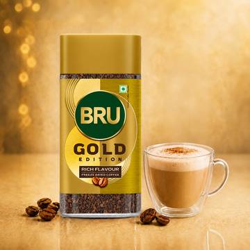 Bru Gold Premium Freeze-Dried Instant Coffee
