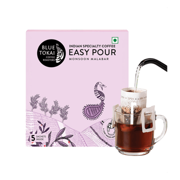 Blue Tokai Easy Pour Monsoon Malabar Medium Dark Roasted Coffee