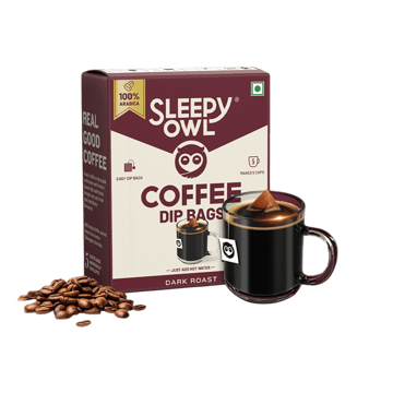 Sleepy Owl Hot Brew Dark Roast Coffee Bags