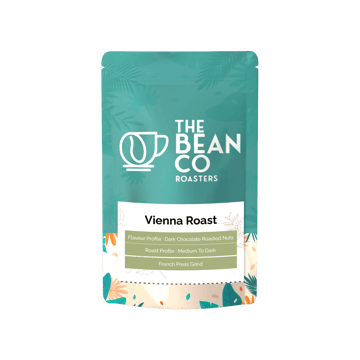 THE BEAN CO ROASTERS Vienna Roast Ground Coffee for French Press