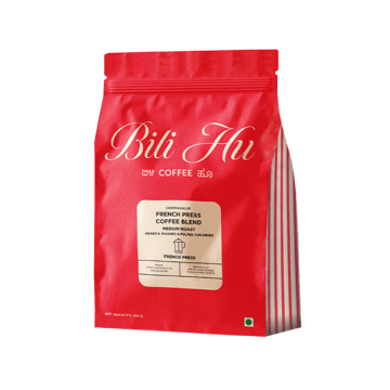 Bili Hu Coffees Arabica Blend French Press Medium Roast Ground Coffee