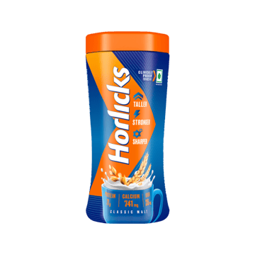 Horlicks Classic Malt Drink Mix Jar