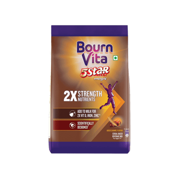 Bournvita 5 Star Magic Chocolate Drink (Pouch)