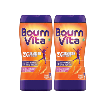 Bournvita Chocolate Nutrition Drink Mix - Pack of 2