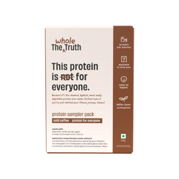 The Whole Truth Whey Protein Sampler Pack (15 g Protein Per Sachet) (Coffee)