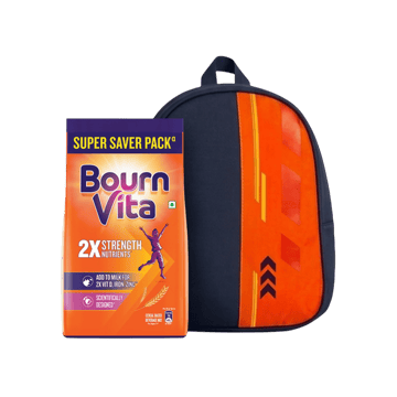 Bournvita Chocolate Drink Mix (with Bagpack)
