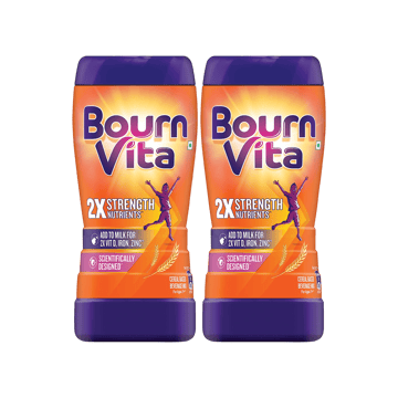 Bournvita Chocolate Nutrition Drink Mix - Pack of 2