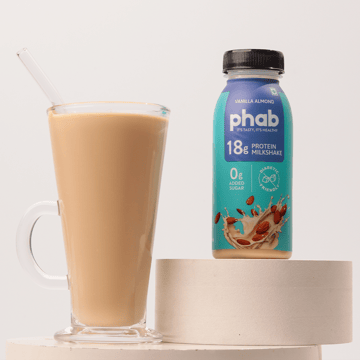 Phab Vanilla Almond 18 g Protein Milkshake
