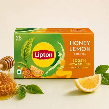 Lipton Honey Lemon Green Tea Bags