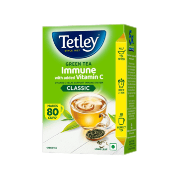 Tetley Immune with Added Vitamin C Green Tea (100 g)