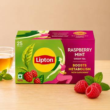 Lipton Raspberry Mint Green Tea Bags