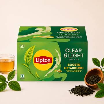Lipton Clear & Light Green Tea Bags