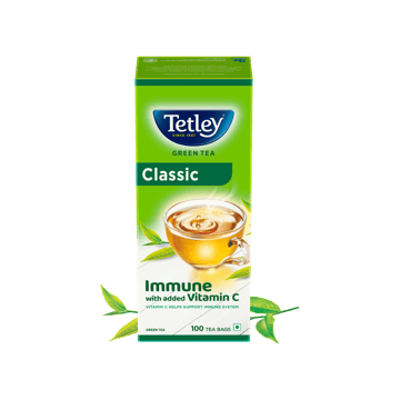 Tetley Classic Green Tea Bags (Immune with added Vitamin C)