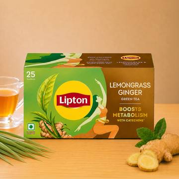 Lipton Lemongrass Ginger Green Tea Bags