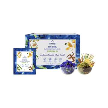Light Up Butterfly Pea Flower Spiced Herbal Tea Bags